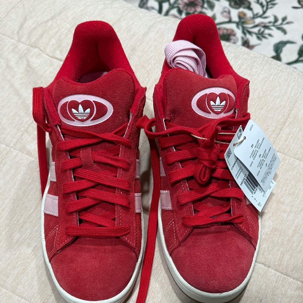 Adidas Women's Bold Red Sneakers